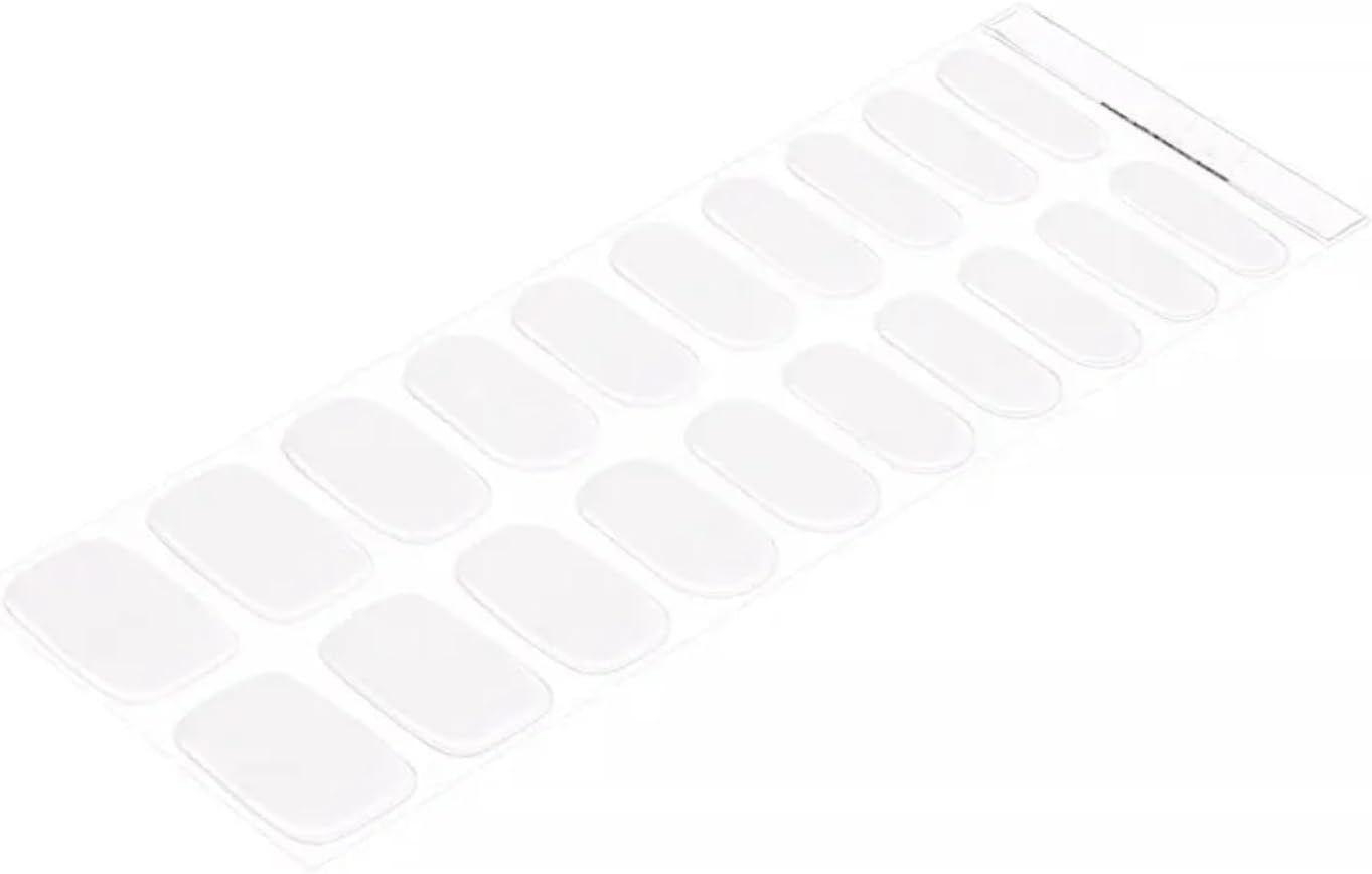 NKA Semi-Cured Gel Nail Strips Kit &ndash; 20 Strips in 10 Sizes &ndash; Quick & Easy Application &ndash; Cures in 60 Seconds &ndash; Includes Mini File, Cuticle Stick & Prep Pads &ndash; Long-Lasting, Milky French image number 2