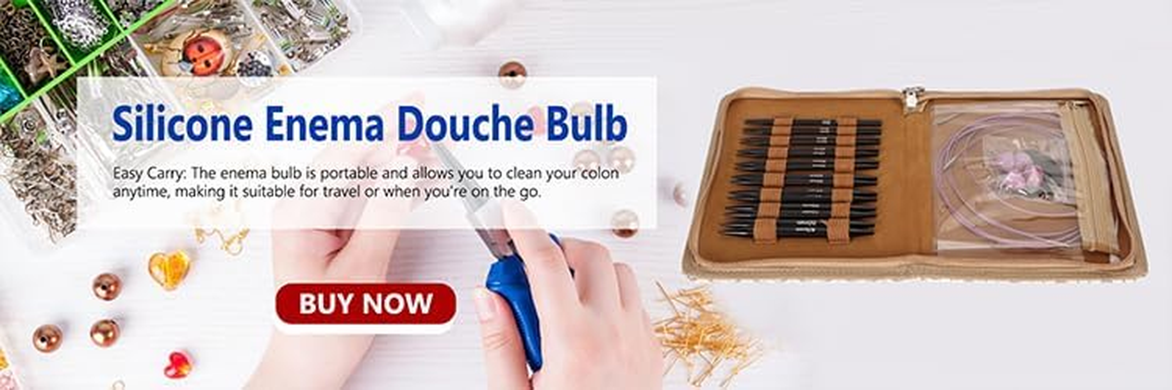 Circular Knitting Needle Set, Interchangeable Circular Needle Set with Storage Bag, 18 Needles Knitting Starter Kit for Crafting, Sewing, Knitting image number 4