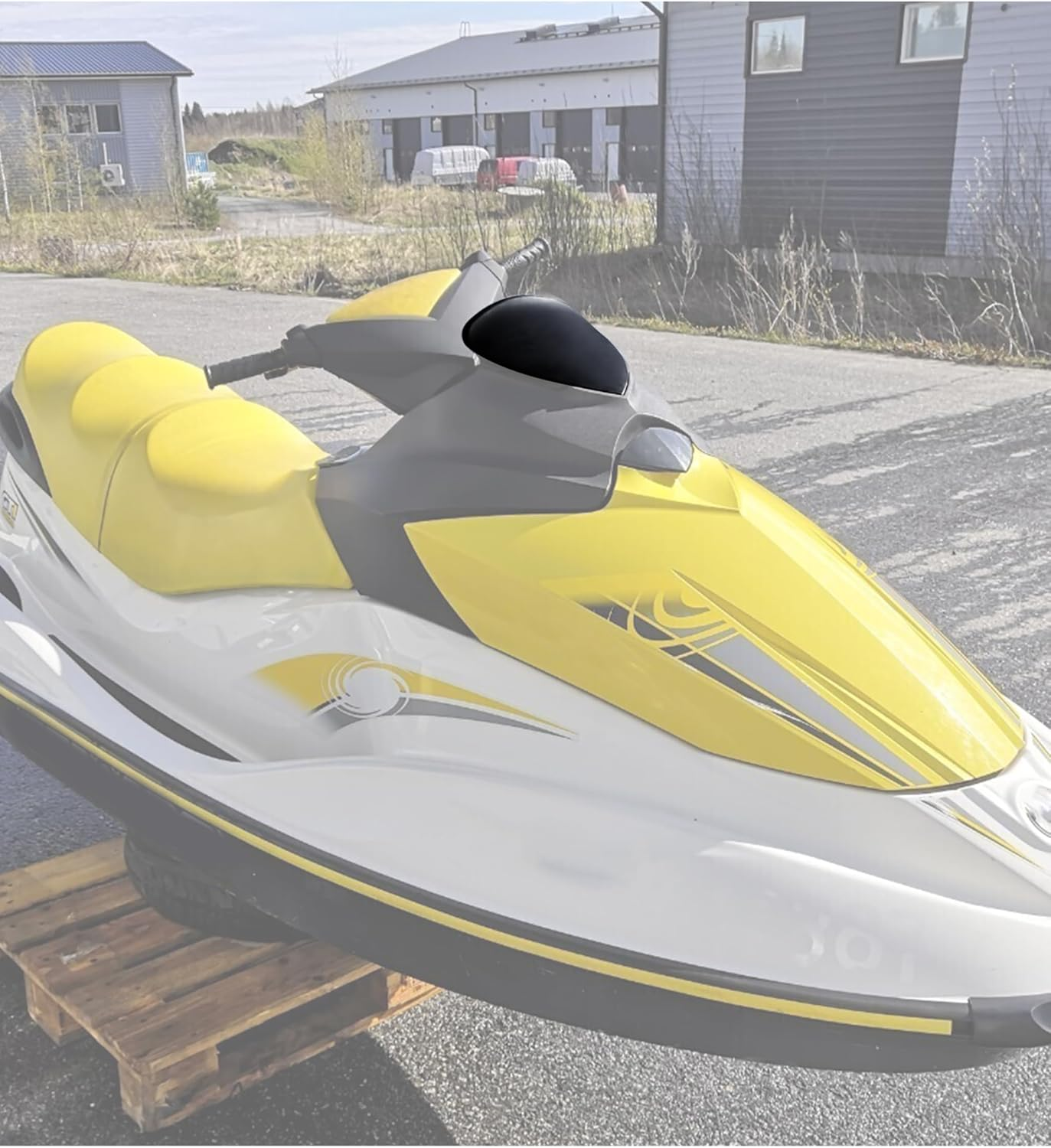 KEWISAUTO Wind Screen Deflector for Sea-Doo GTI Wake 2006-2010 Accessories, Replace #291002511 image number 2