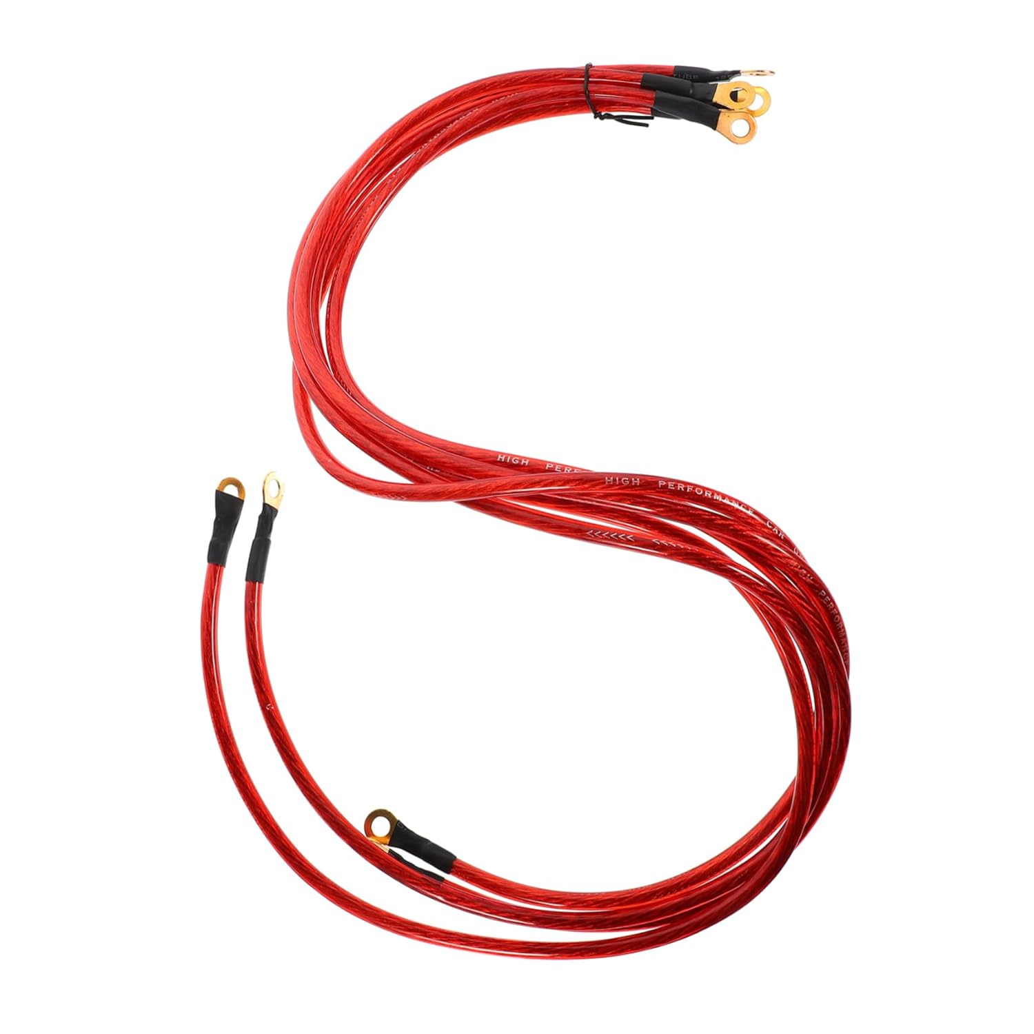 Iplusmile 5Pcs Subwoofer Cables Durable Audio Cables for Stable Signal Transmission Car Speakers and Home Audio Systems Quality