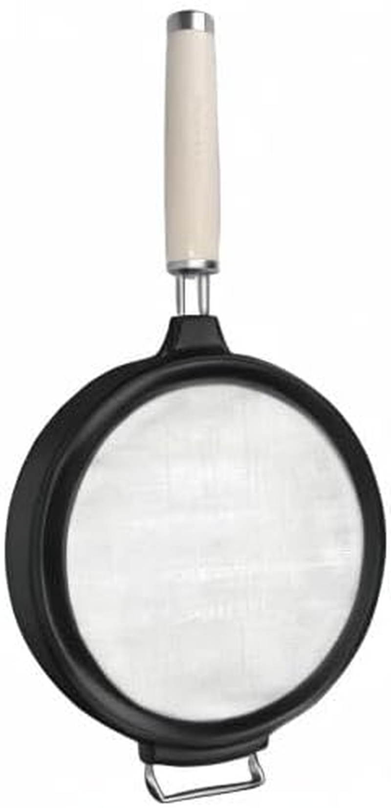 Kitchenaid Sieve, Mesh Strainer, Medium 17.5 Cm, Almond Cream image number 2