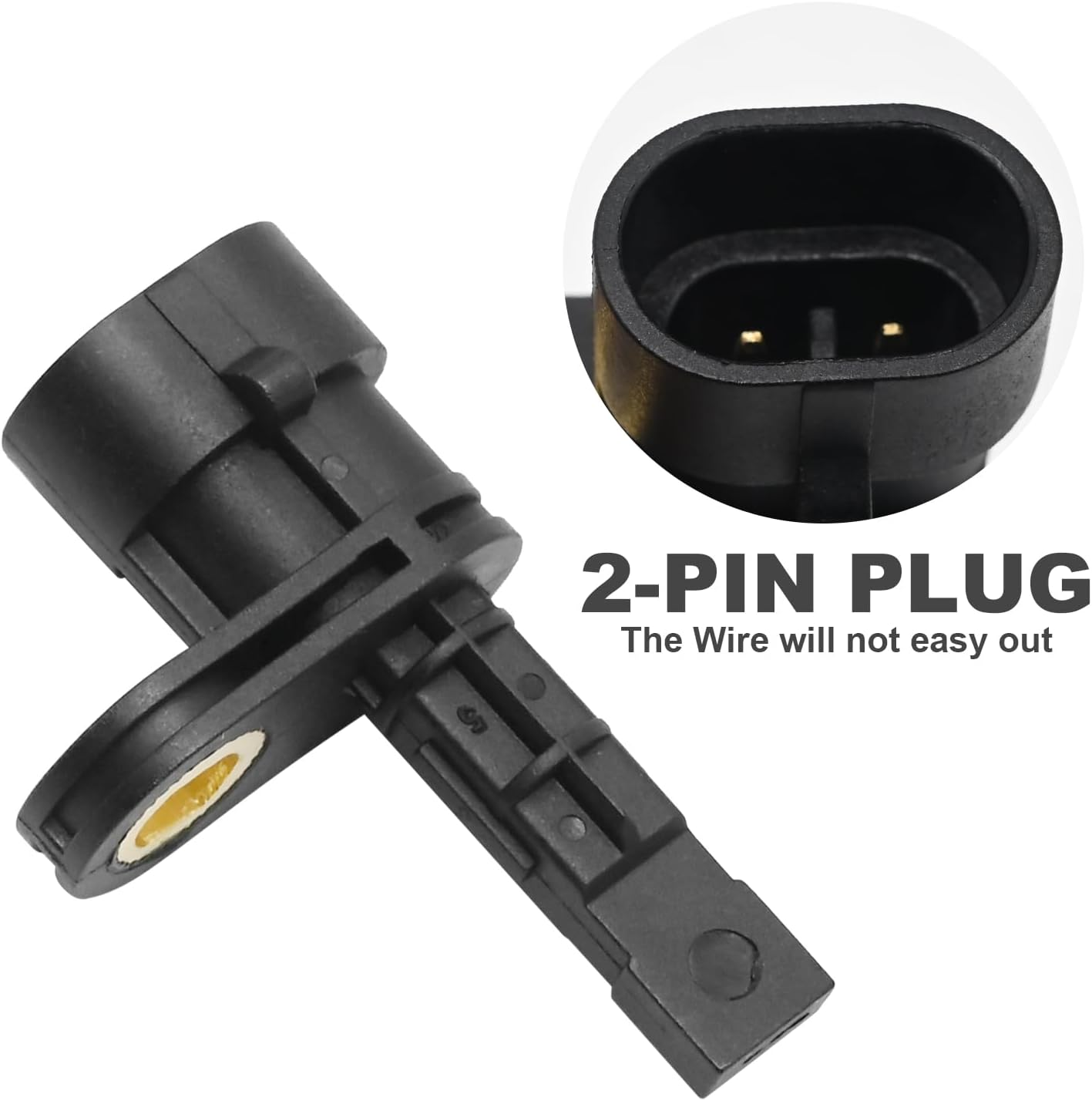 2Pcs Rear ABS Wheel Speed Sensor 92211237, Replacement for Holden Commodore VE 2006-2013 V6 V8 SS SV6 SSV image number 6