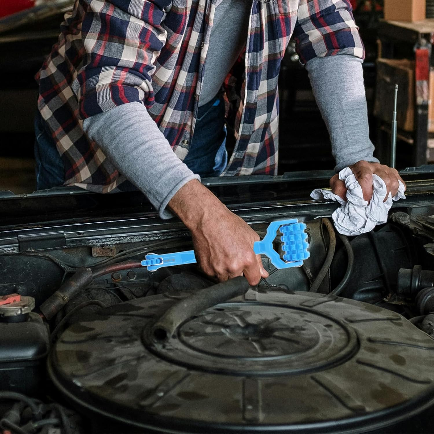 ULTECHNOVO Plastic Rollers for Car Sound Deadening Dual-Head Roller Tool for Noise Insulation and Automotive Accessories image number 5