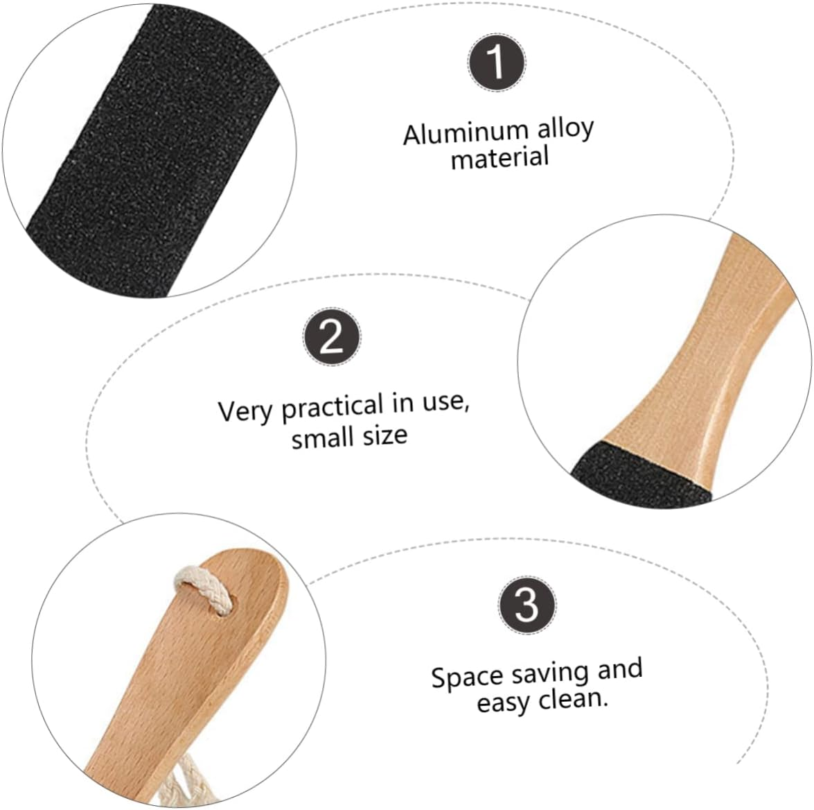 NOLITOY Foot Grinding Board Foot File Callus Remover Pedicure Tools Exfoliator Women Men Hard Skin Remover Scenario image number 5