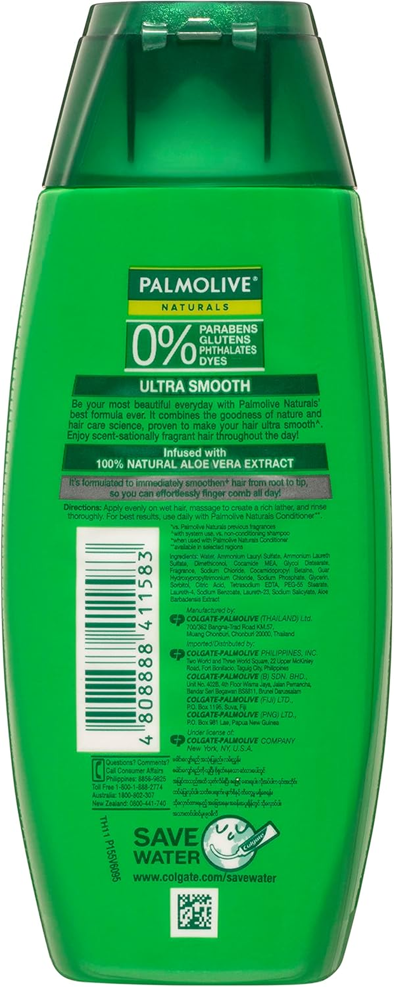 Palmolive Aloe Vera and Vitamin Extract Natural Fragrance |Healthy and Ultra Smooth|Shampoo and Conditioner |For Normal Hair (Pack of 1, 90 Ml) image number 4