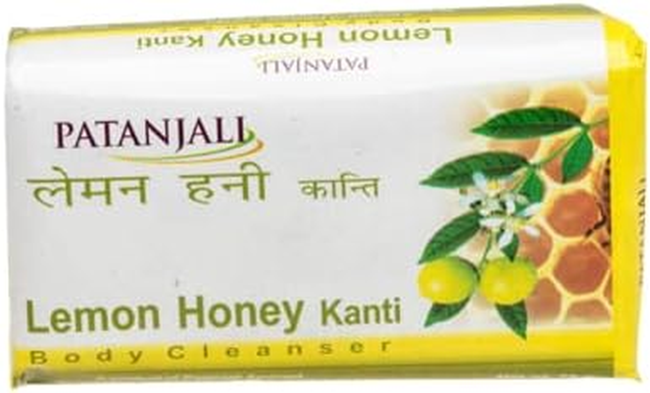 Baba Ramdev Patanjali 100% Natural Lemon Honey KANTI Body Cleanser 75Gm
