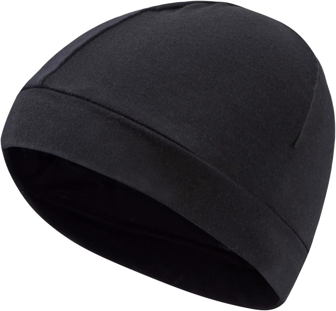 COZY CORE Men'S Skull Cap,Beanie Running Hat,100% Authentic,Comfortable,Limited Edition Black,One Size AA image number 6