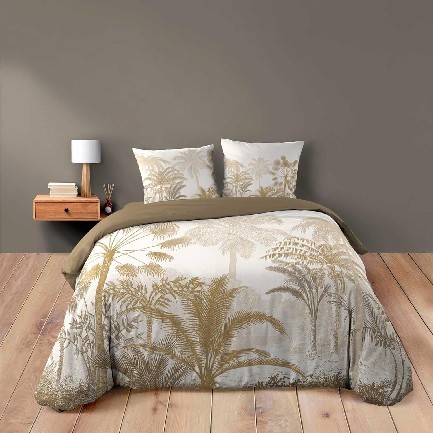 Douceur D'Int&eacute;rieur, 3-Piece Bedding Set (260 X 240 Cm) Cocoty, 100% Cotton image number 3
