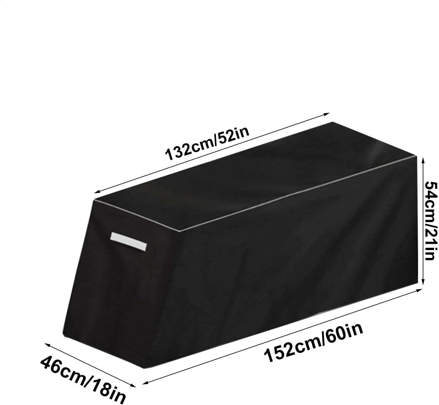 Weight Bench Cover - Sit-Up Board Cover | Workout GYM Bench Cover | Weight Bench Covers for Outside, Exercise Equipment Covers | Oxford Outdoor Protective Weight Bench Dust Cover for Fitness Bench image number 5