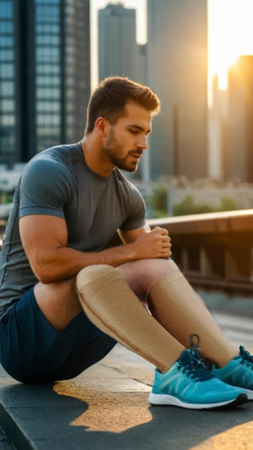 Zipper Compression Socks - 2 Pairs, 15-20 Mmhg for Men & Women | Graduated Support for Varicose Veins, Travel, Pregnancy, Running image number 2