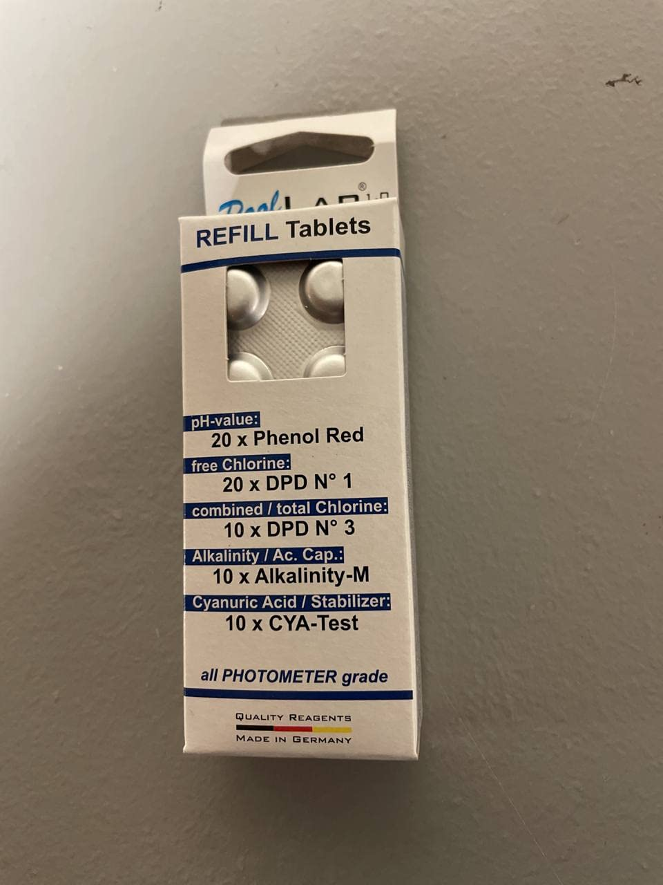 Poollab 1.0 - Replacement Package (70 Test)