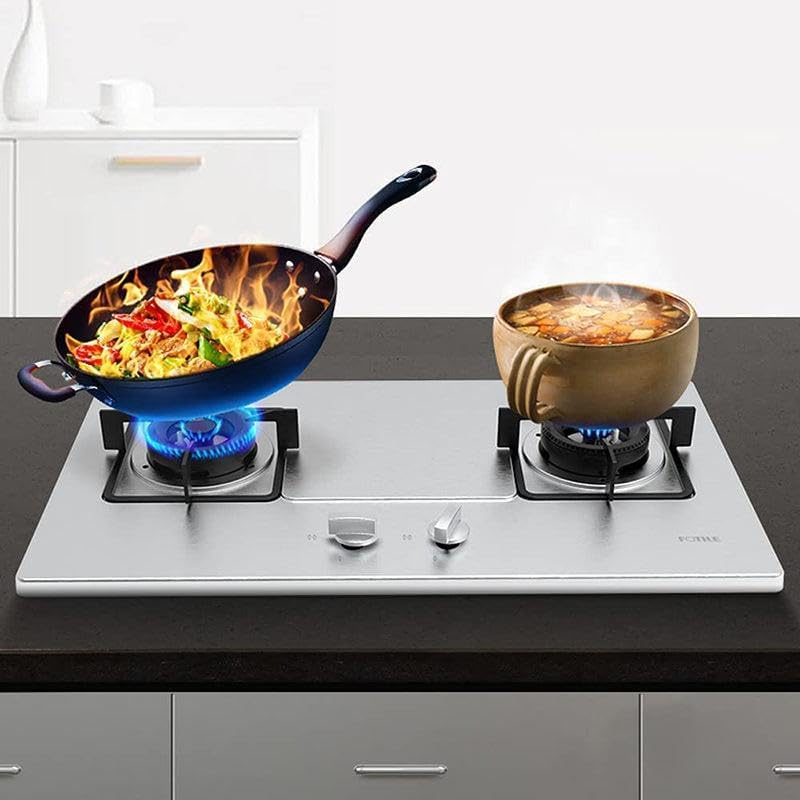 6X Alloy Home Kitchen Gas Stove Knobs Cooker Oven Cooktop Metal Switch Control image number 3