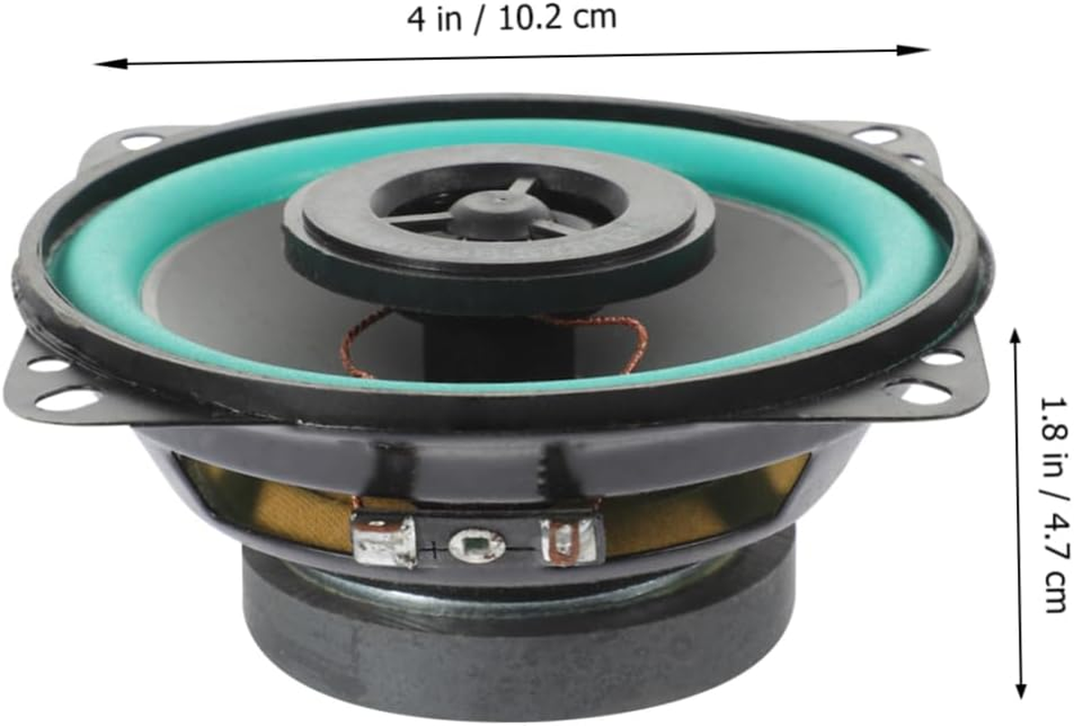 GANAZONO 4-Inch Car Audio Speaker Shallow Mount Midrange Speaker for Vehicle Door Installation 4 Ohm Loudspeaker