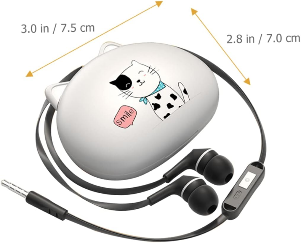 In-Ear Corded Earphones with Microphone Compatible with Popular Smartphones Wired Earbuds Portable for Mobile and Computer Use Dc0.5-2.0V Voltage Range image number 6