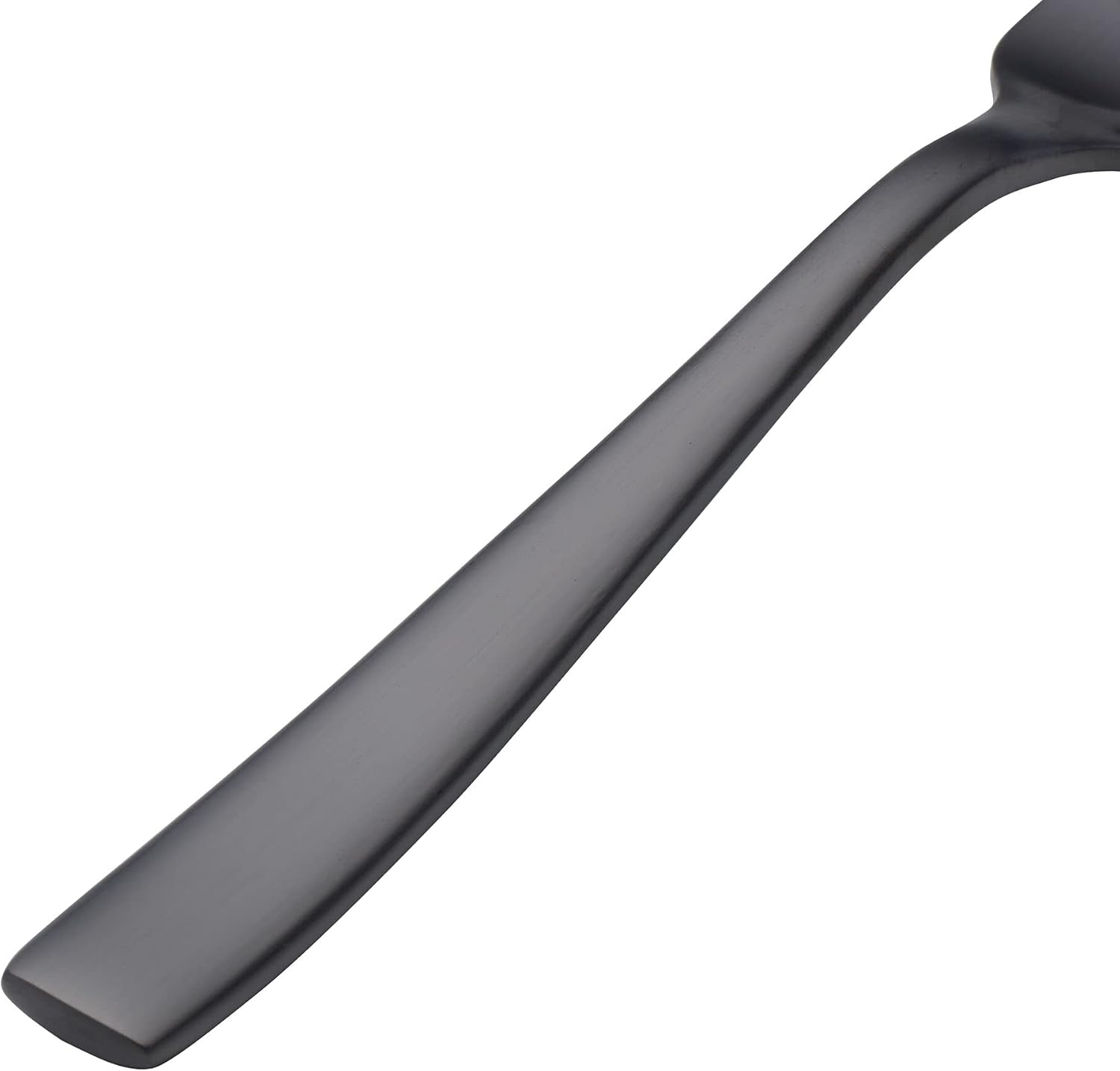 Mikasa Delano Black Satin 20-Piece Stainless Steel Flatware Set, Service for 4