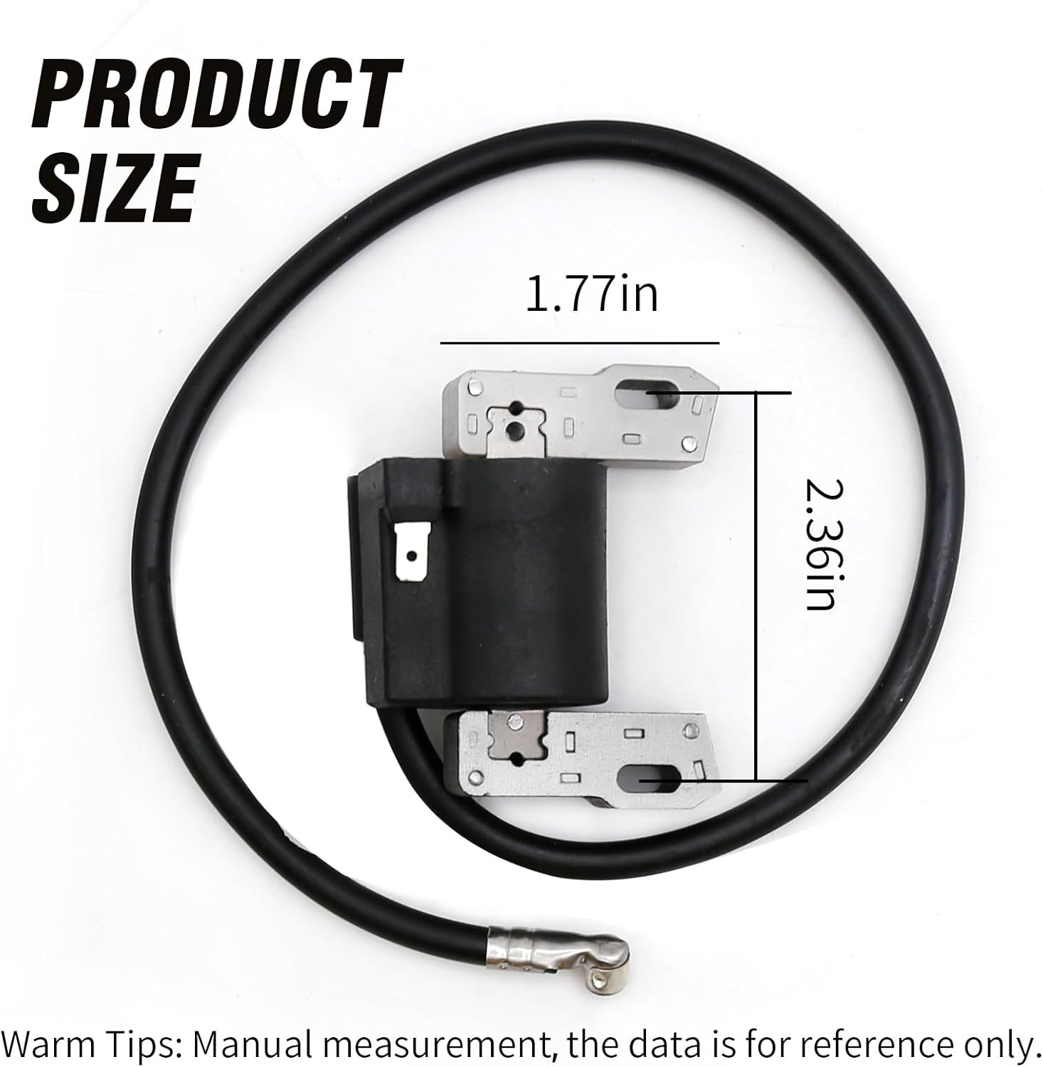 592846 Ignition Coil Module, Replacement for Briggs & Stratton 691060 592846 799651 499447, Replacement for Intek V-Twin 18-22HP Engine image number 1