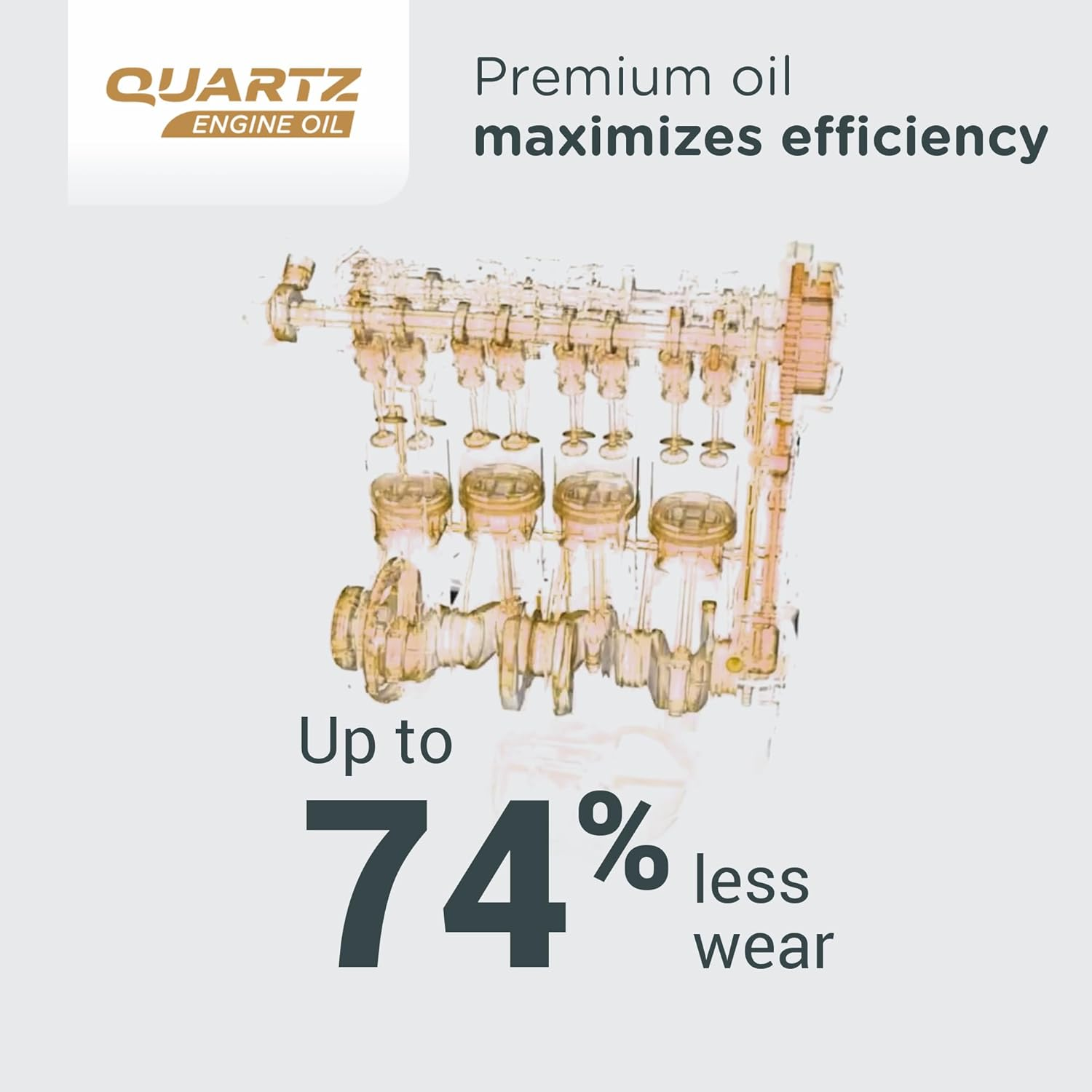 Quartz Ineo Long Life 5W-30 Engine Oil 5 Liter image number 3