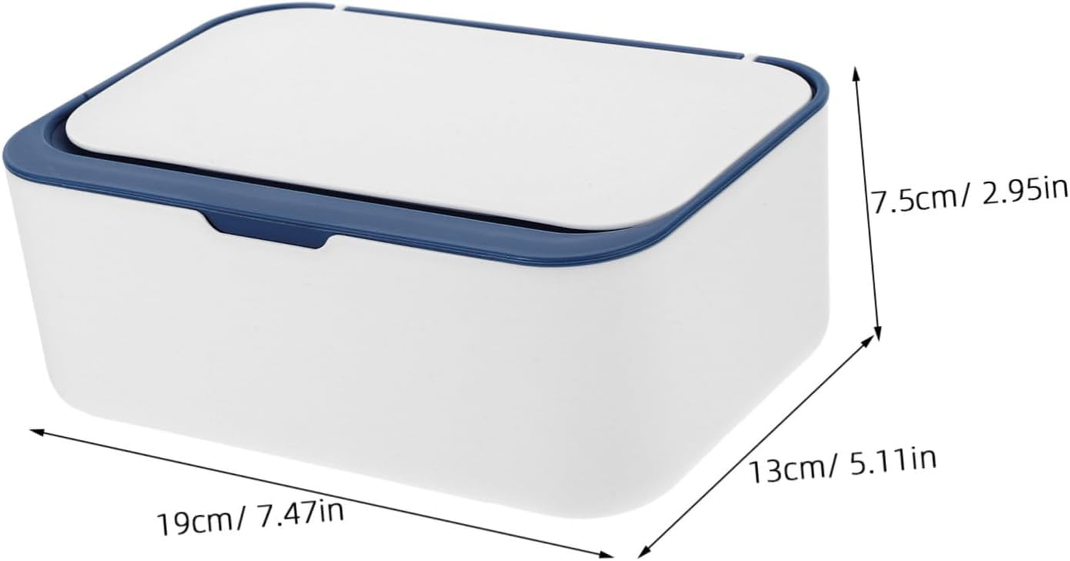 Refillable Wipes Box Elegant Tissue Holder for Home Travel Stylish Napkin Tissue Dispenser Easy for Wipes Daily Use image number 1