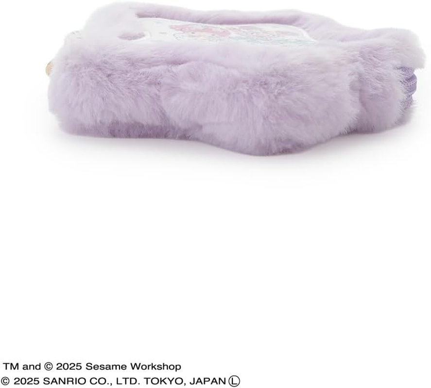 Abby X Little Twin Stars: Star-Shaped Fur Pouch - Purple (Lav) image number 5