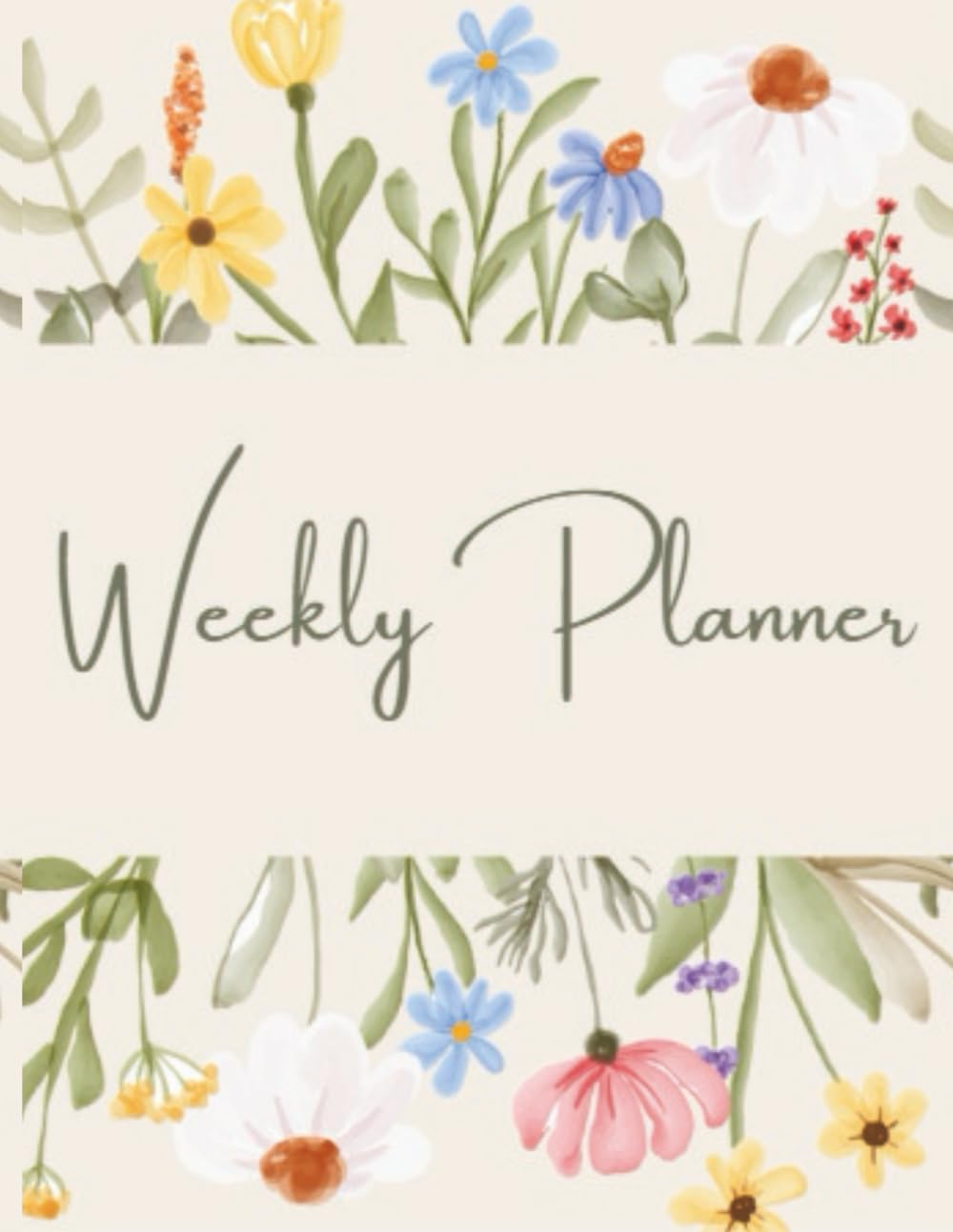 Bloom into Productivity: a Weekly Planner