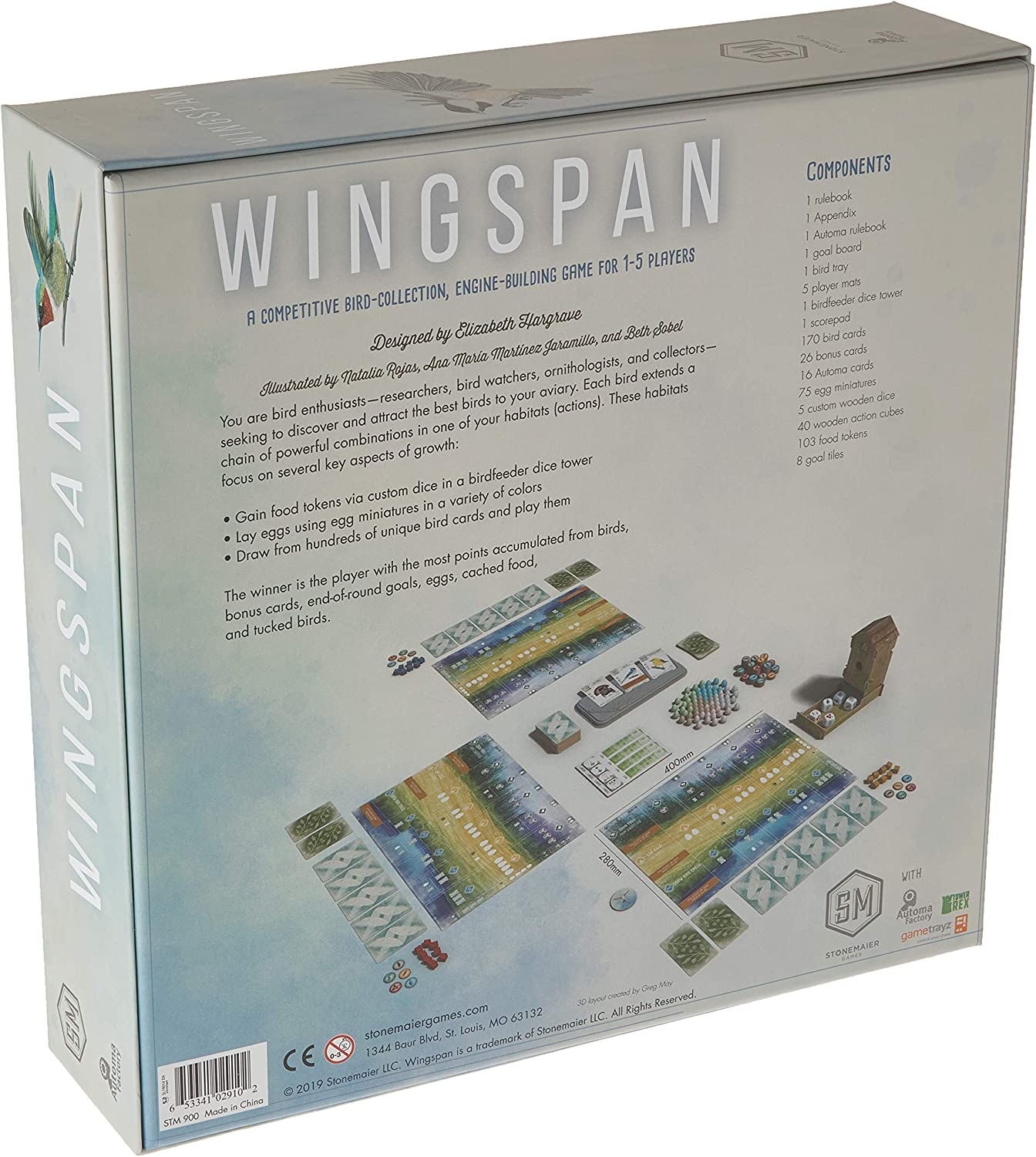 1St Edition Wingspan Board Games image number 6
