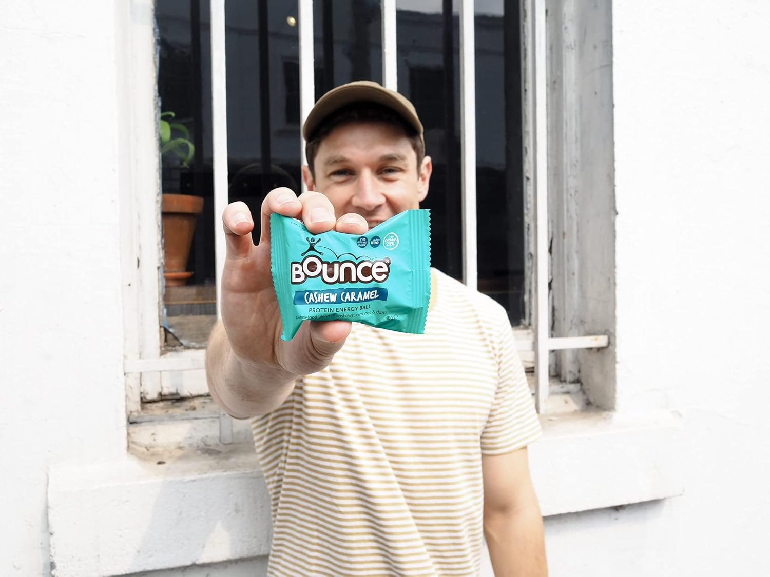 Bounce Cashew Caramel Protein Ball- Box of 12. High Protein Gluten Free Low Sugar Low Carb Healthy Snacks Better than Any Protein Bar! Snack Healthy with Our Protein Bars, Balls, Snacks & Powders image number 6