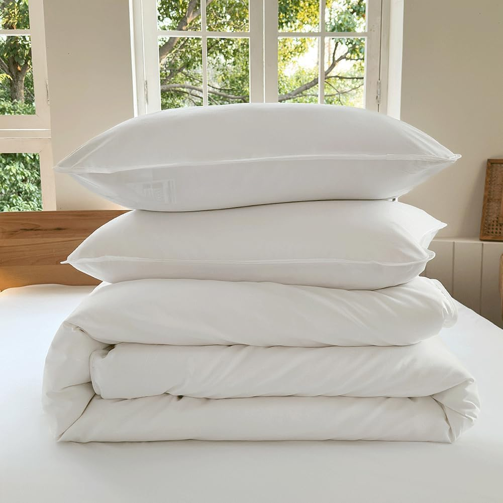 Mite Cover Pillow 60 X 60 Cm Set of 2, Allergy Sufferers Pillow Case, Pillow Cover against Dust Mites, Allergy Bed Linen Set, anti Mite, 60 X 60 Cm Pillow image number 2