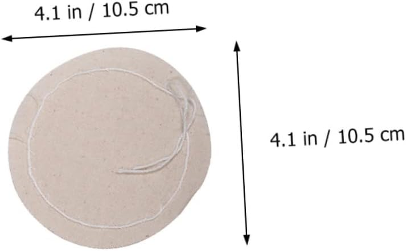 OFFSCH 20Pcs Coffee Filter Cloth for Syphon Coffee Maker Pure Cotton Material High Temperature Resistant and Replacement Filters for Espresso and Drip Brewing