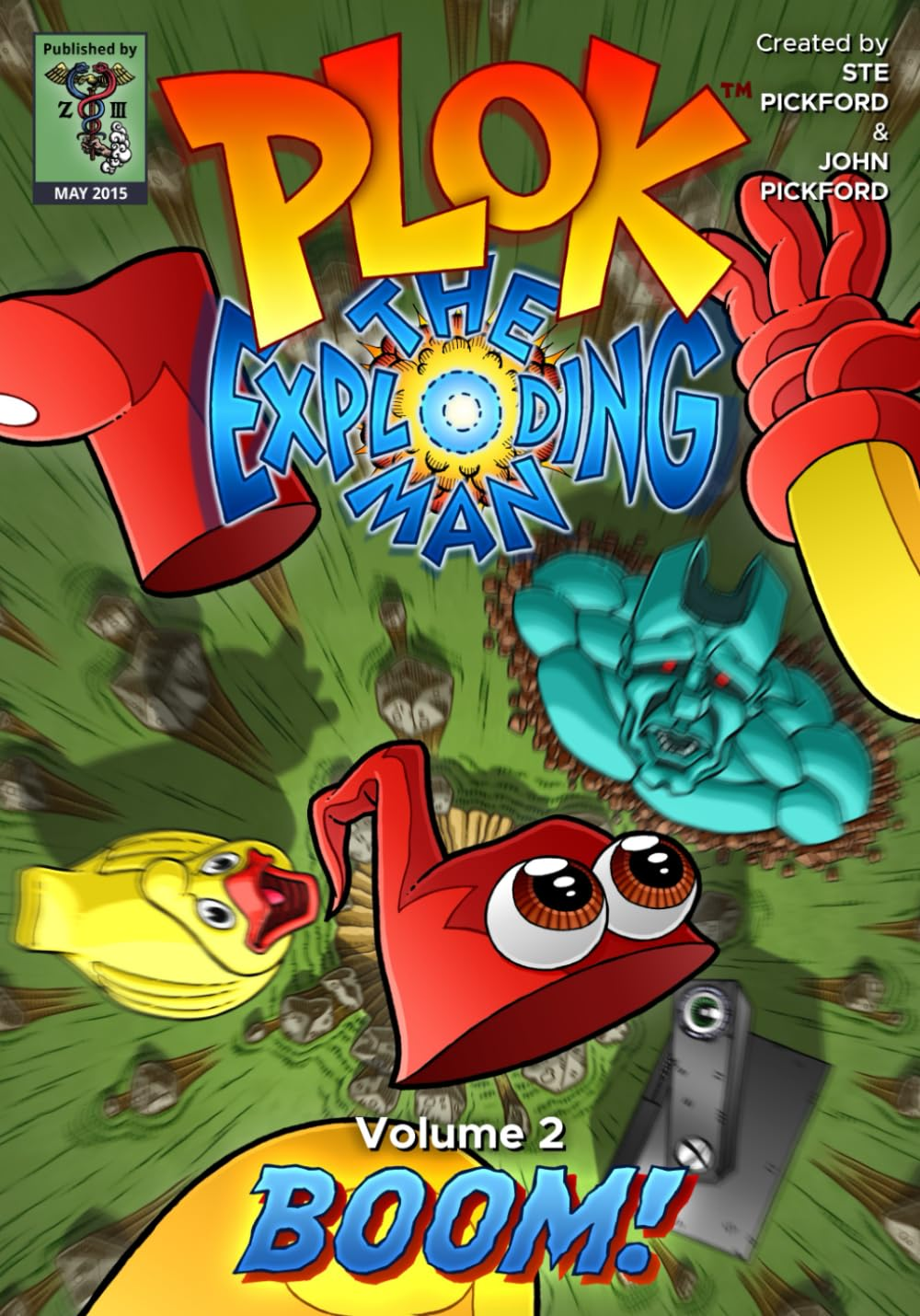 Plok the Exploding Man: Volume 2: Boom!