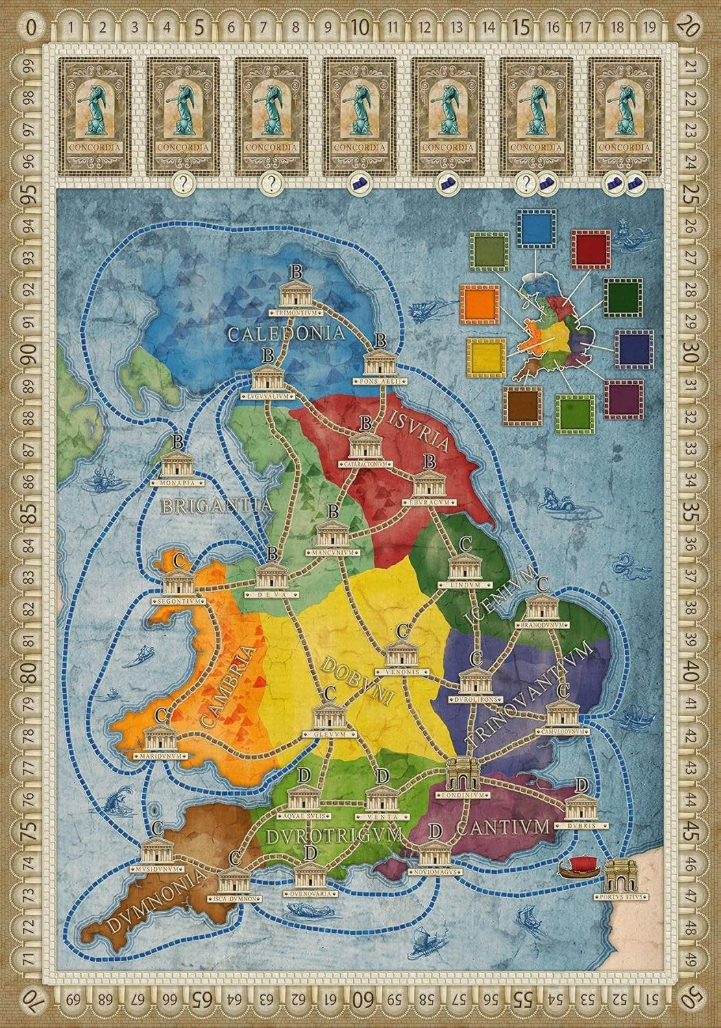Concordia Britannia & Germania Expansion image number 1