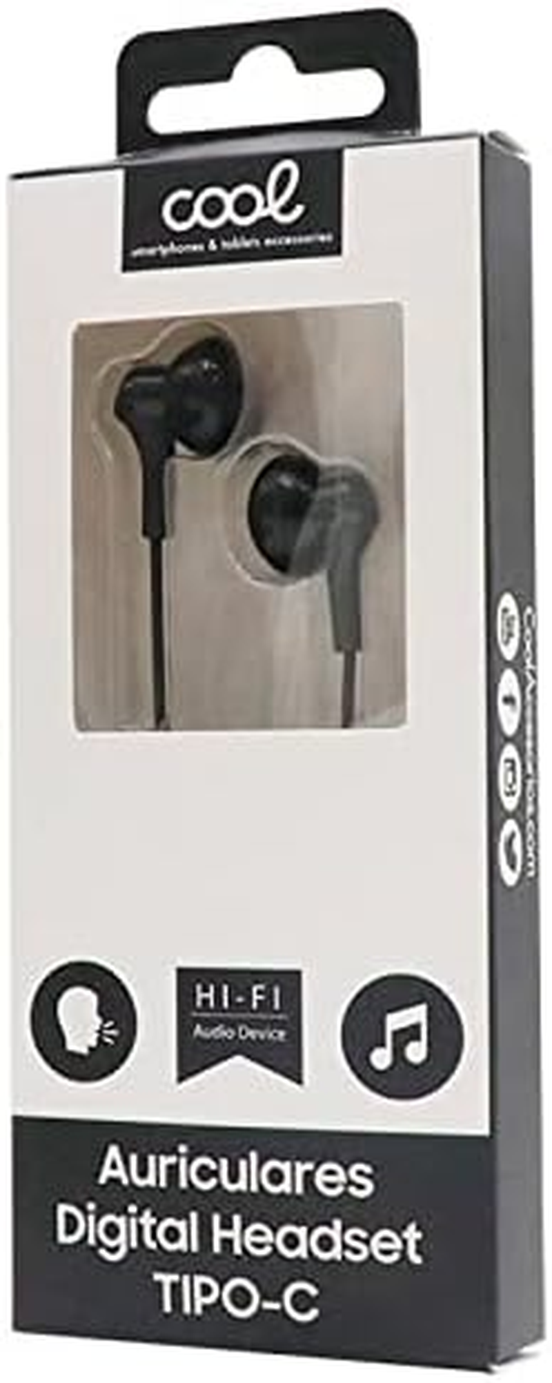 Cool Stereo Type C with Micro (Digital) Black image number 5