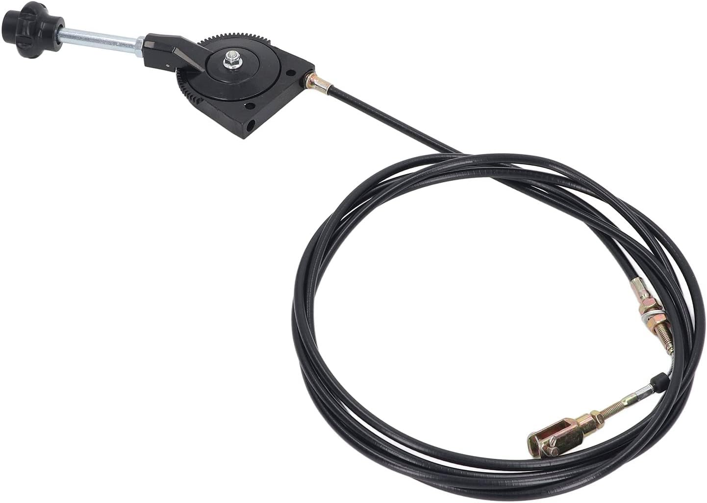 Excavator Manual Throttle Cable, Easy to Install Arbitrary Bending Non-Deformable Excavator Engine Control Cable Anti- Stainless Steel Joint for Use image number 6