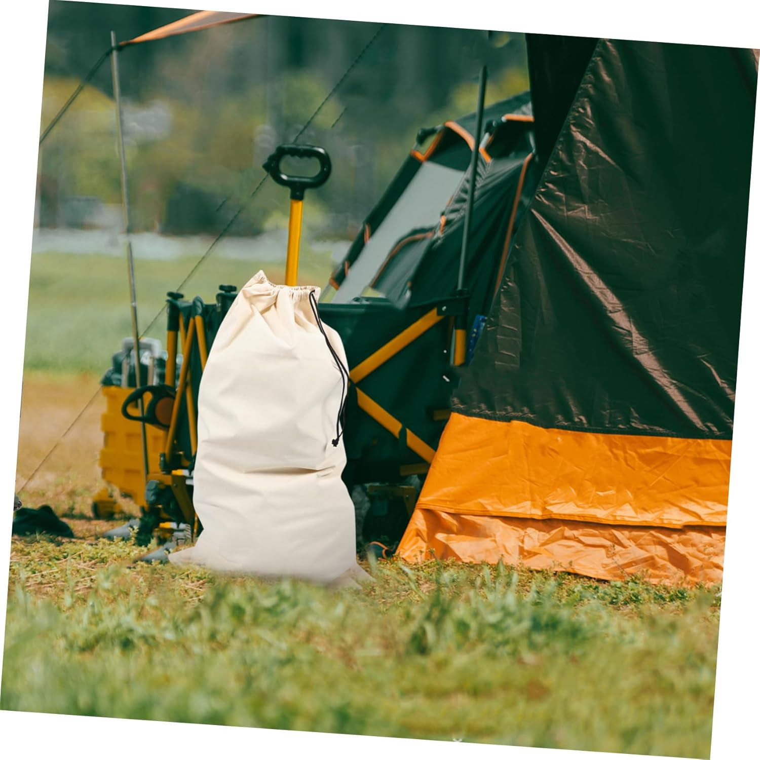 COOLHIYA Outdoor Game Bag Hunting Bag Large Capacity Drawstring Closure Camping Packing Pouch Clothes Organizer for Travel and Outdoor Activities image number 3