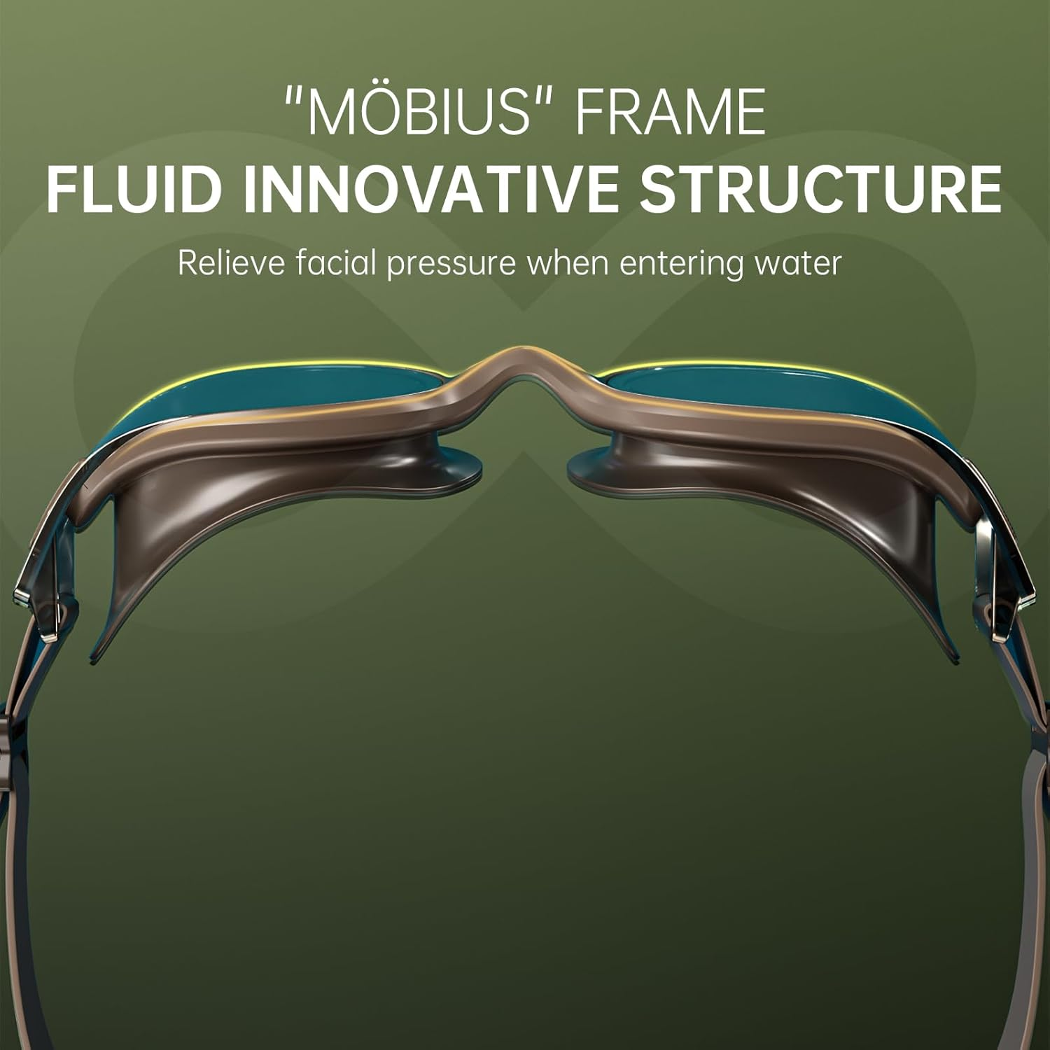 WATER TIME Swim Goggles, Adult for Men Pool Goggles for Women Professional anti Fog No Leaking UV Protection Swimming Goggles - Black White image number 4