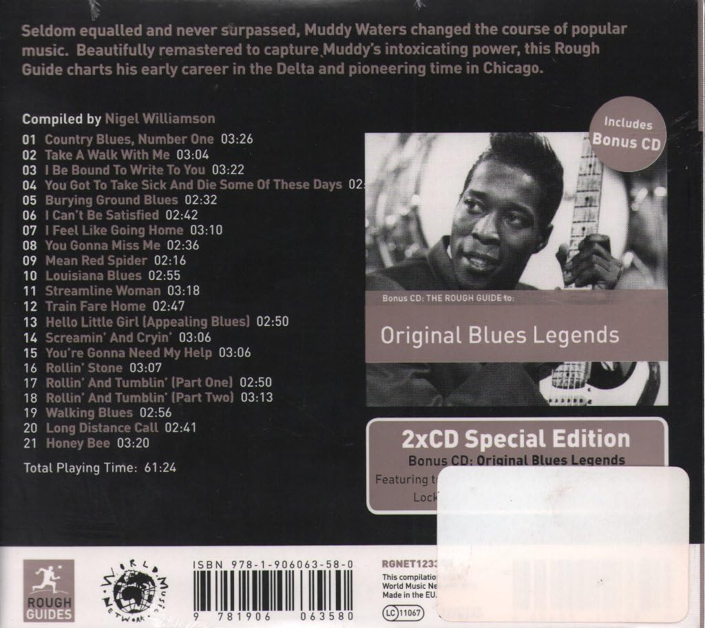 The Rough Guide to Muddy Waters: Country Blues (Reborn and Remastered) W/ Bonus Disc