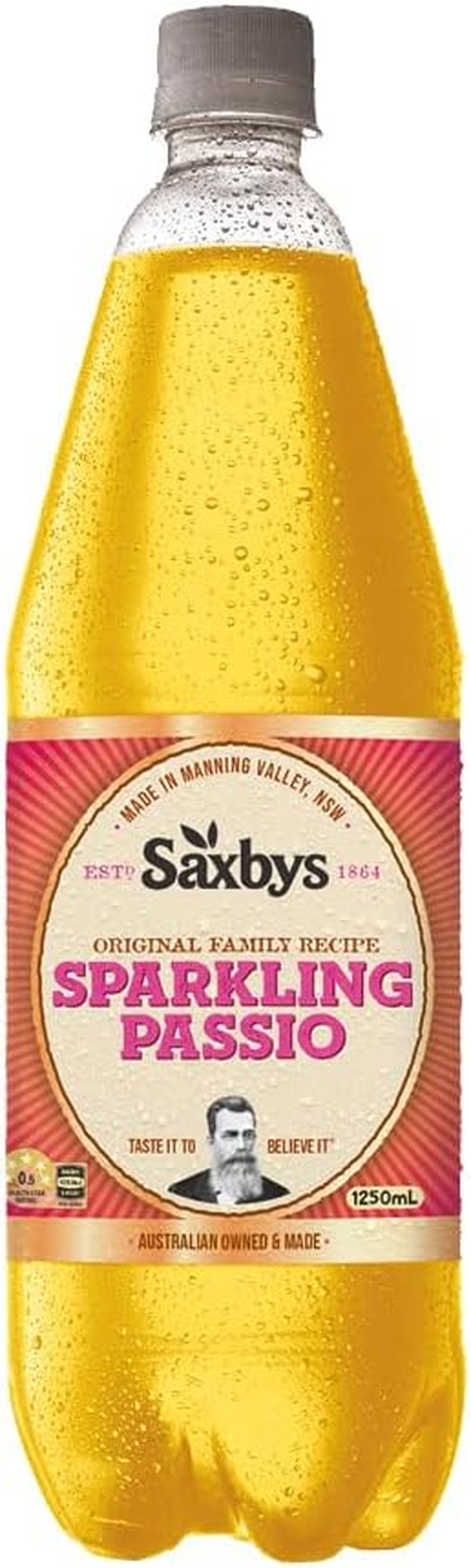 Saxby'S Sparkling Passio 330Ml X 15 image number 1