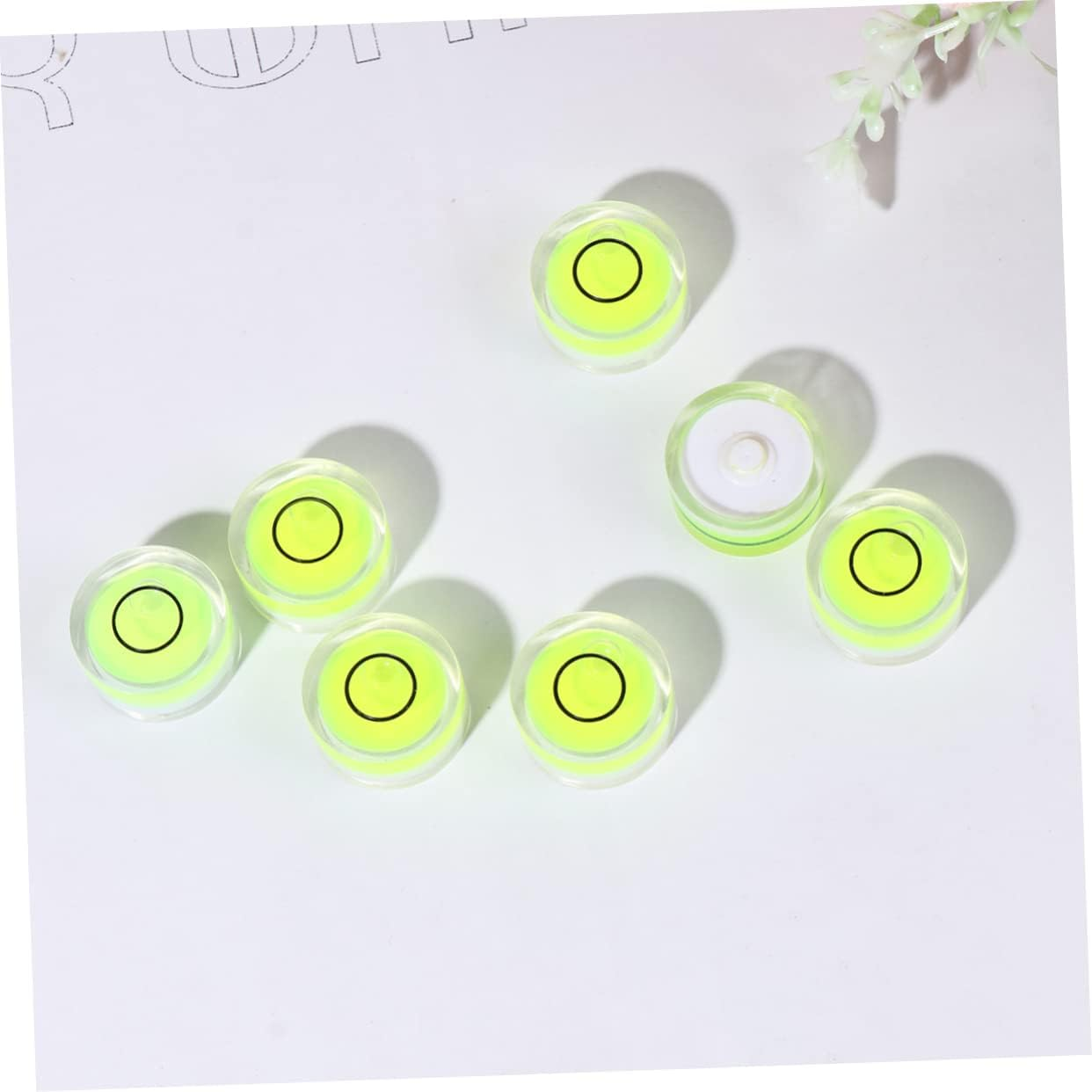 ARTIBETTER 16Pcs Circular Bubble Level Diameter Precision Leveling Tool Wearable and Accurate image number 4