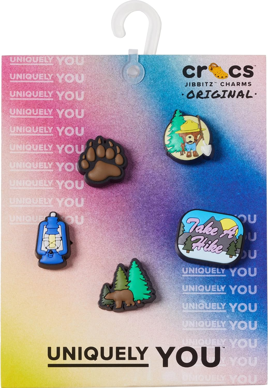 Crocs Unisex'S Take a Hike Shoe Charms, Multi Colour, One Size, Multi Colour, One Size