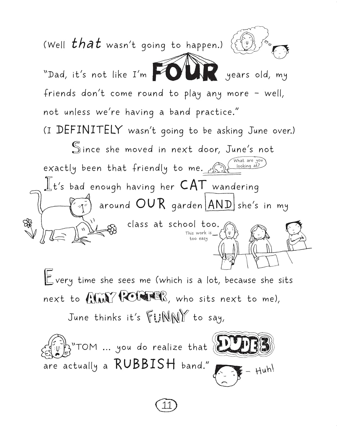 Tom Gates: a Tiny Bit Lucky: 7 image number 1