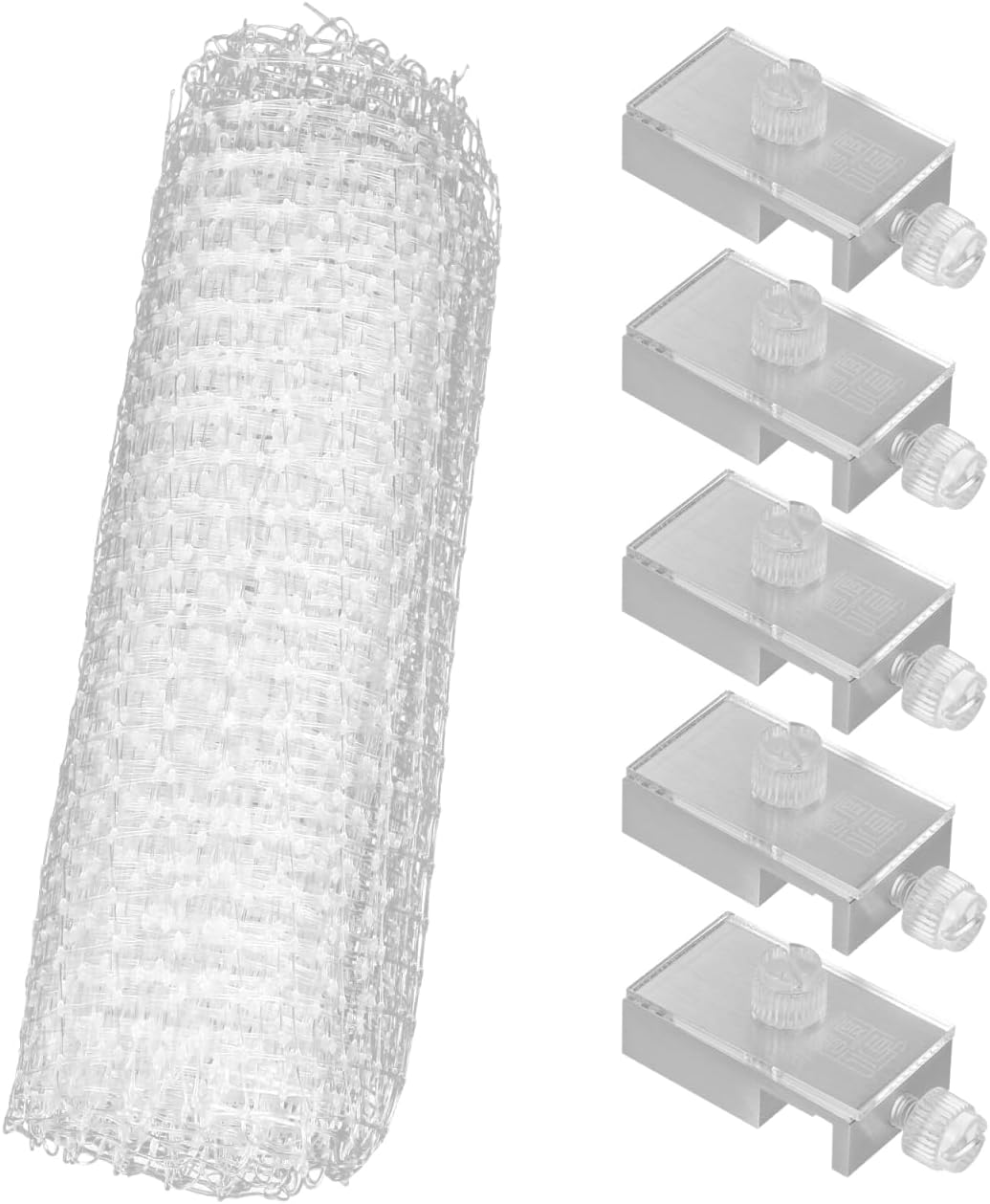 Garneck 1 Set Aquarium Mesh Lid for 75 Gallon Fish Tank - Adjustable Screen Cover for Glass Fish Bowl and Terrarium - Durable Plastic Aquarium Lid for Preventing Fish Jumping And image number 3