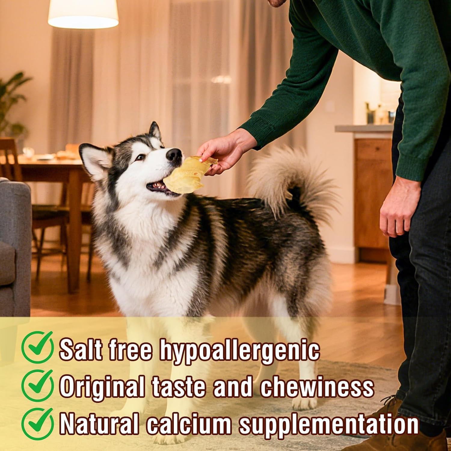 100% Natural Real Cow Ears for Dogs - Single Ingredient Dental Chew, Long-Lasting Treats for All Breeds (Small/Medium/Large) | High Protein, Easily Digestible image number 6