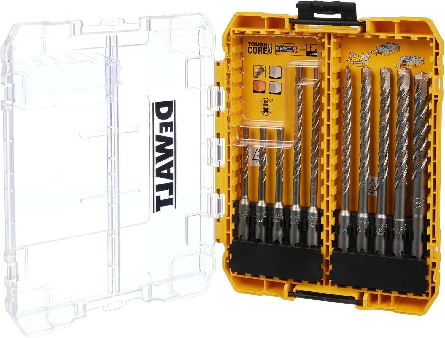 DEWALT 10PC SDS plus Extreme 2 Set image number 3
