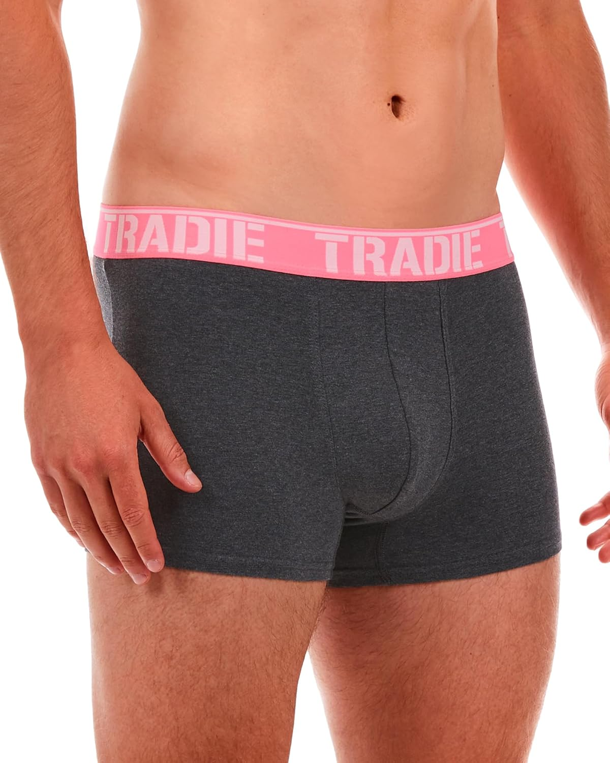 TRADIE Men'S Cotton/Elastane Fitted Trunk 6-Pack Mens Underwear, Stretch Cotton Fabric, Comfortable, Soft, Breathable Mens Boxer Brief, Value Pack Underwear for Men image number 1