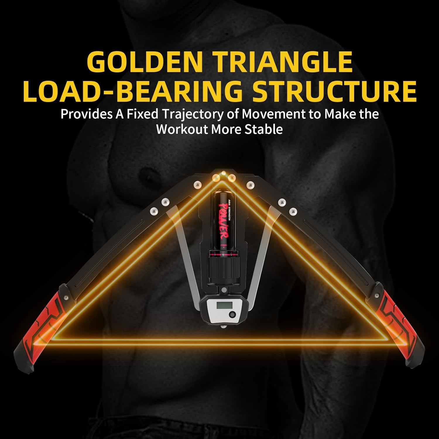 Aiiyiihii Twister Arm Exerciser 10-200KG, Hydraulic Chest Exerciser, Chest and Arm Twister, Chest Expander, Chest Muscle Trainer, Arm and Chest Exerciser, Upper Body Exercise Equipment, Power Twister