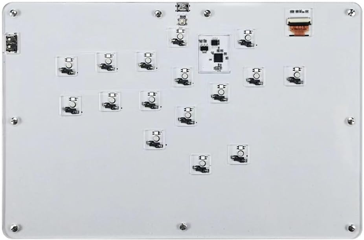 Arcade Stick 16Keys All-Button Gamerfinger with Turbo Functions & Custom Rgb,Arcade Controller Street Fight for Pc/Ps3/Ps4/Switch/Steam Game Keyboard-Supports Hot Swap & SOCD image number 6