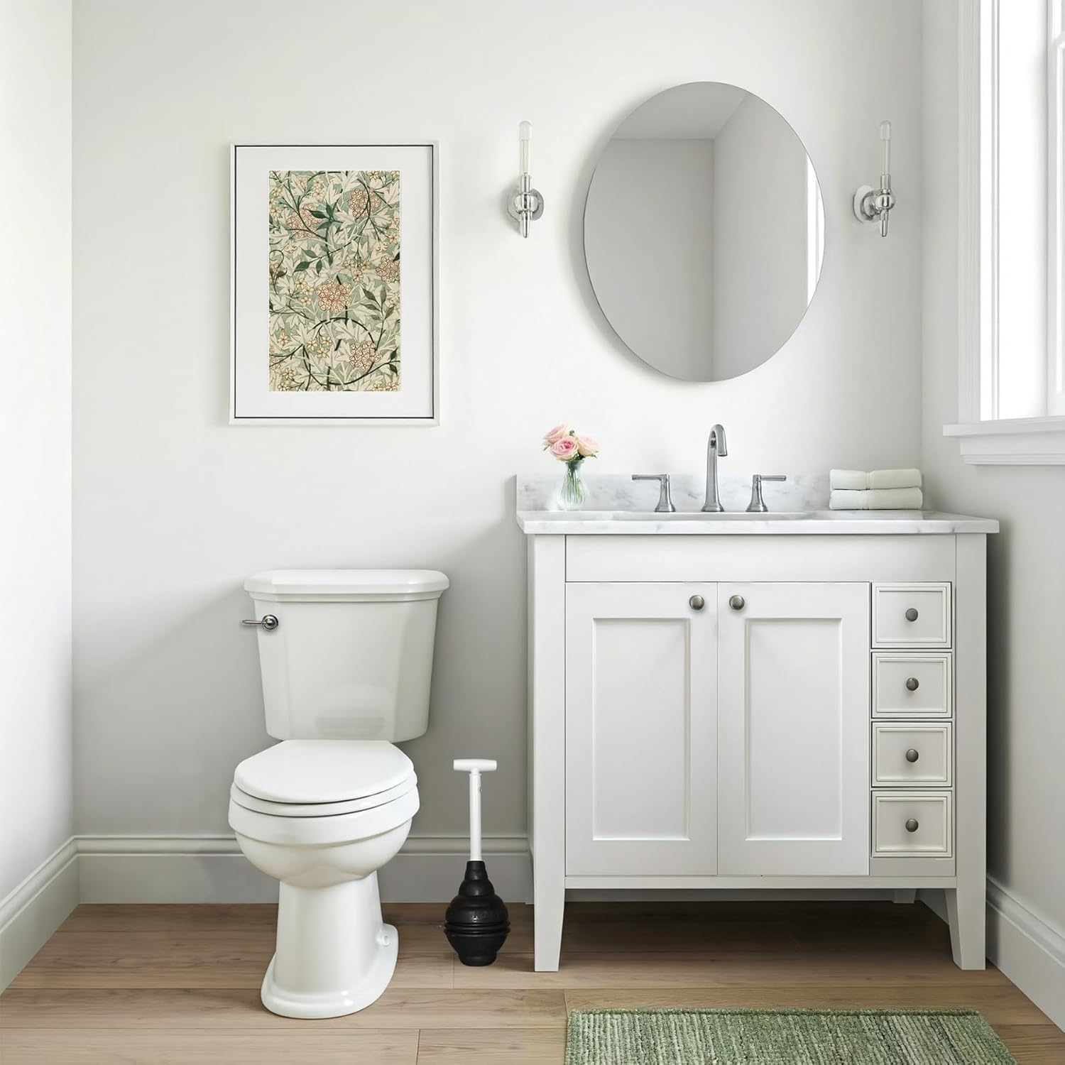 Korky 96-4AM Beehivemax Toilet Plunger, Black image number 3