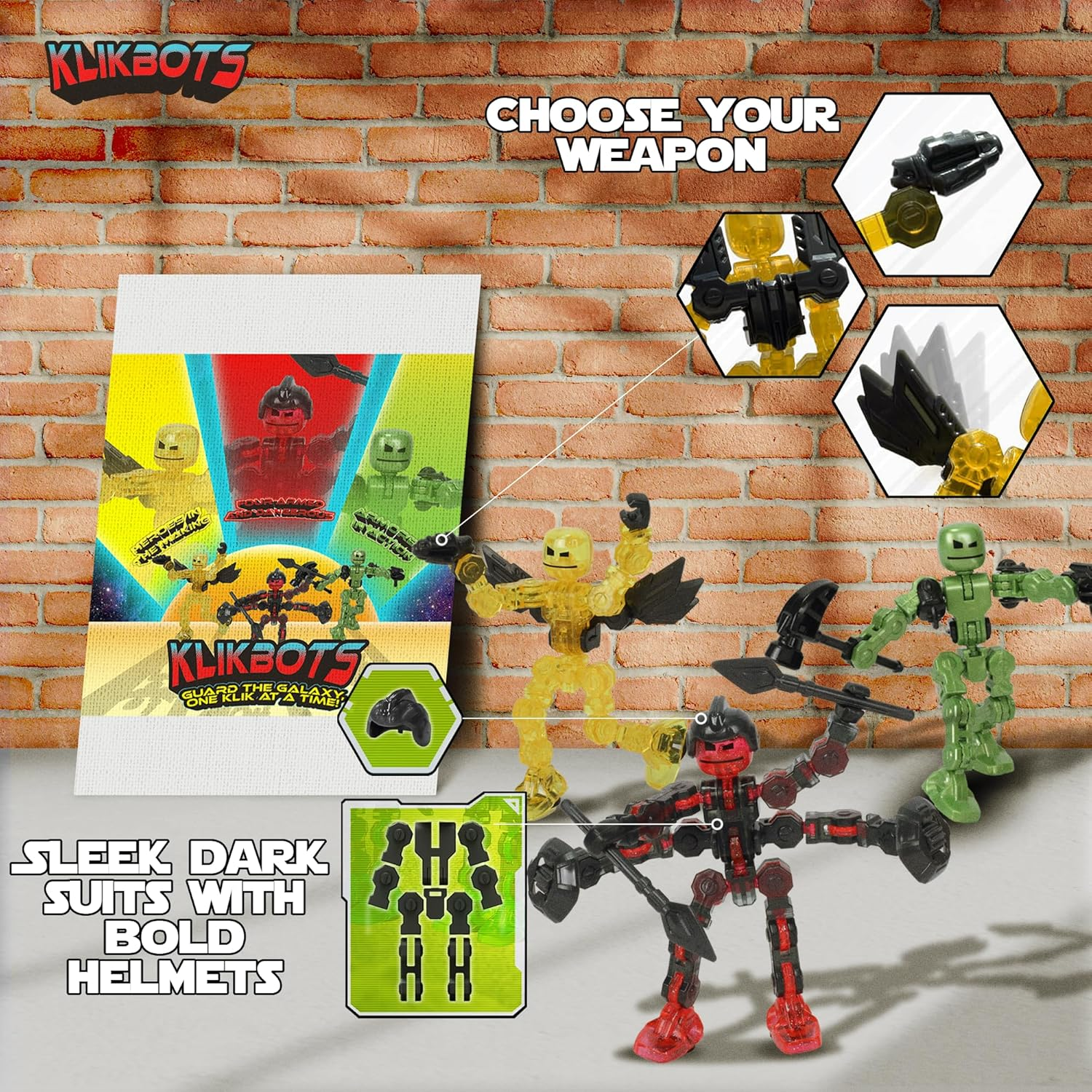 Klikbot Galaxy 3 Pack Bundle image number 3