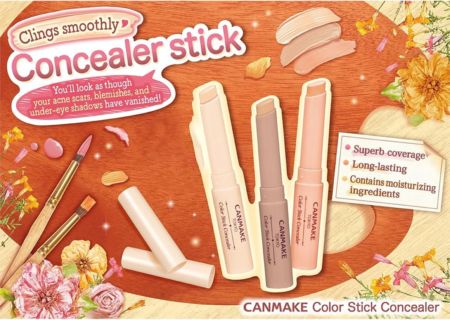 Canmake Color Stick Concealer 03 Apricot