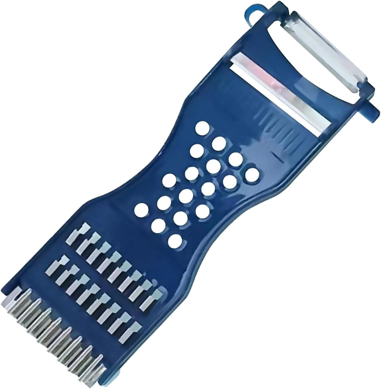 Qkbuza Kitchen Vegetable Peeler - Handheld Shredders Tool for Veggie,Multipurpose Vegetable Slicer, Kitchen Cutting Gear for Onion Carrot Garlic image number 4