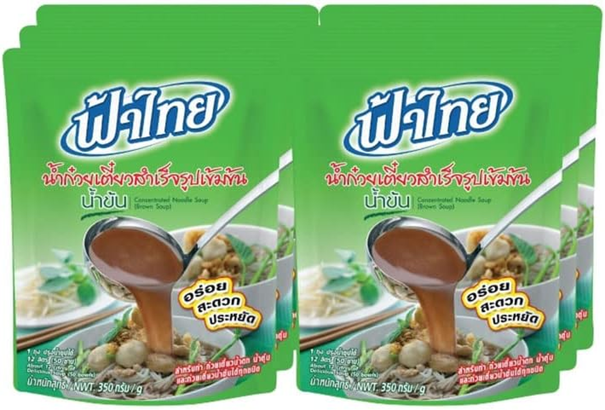 Fathai Brown Noodle Soup Powder 350 G image number 5